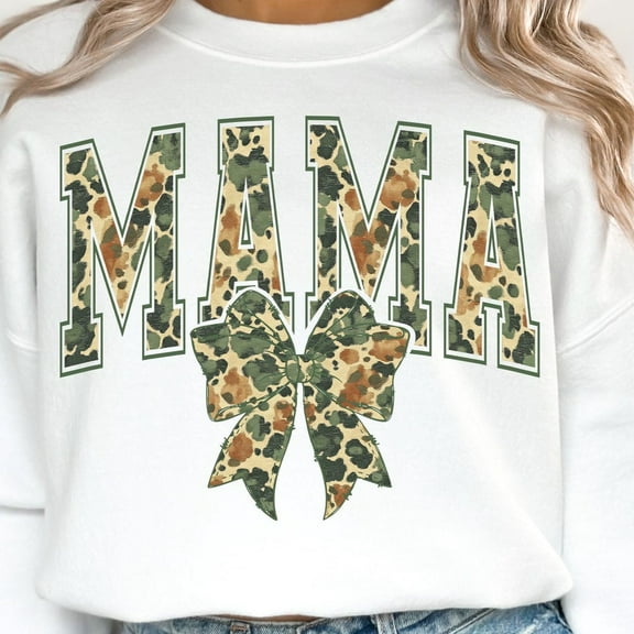 DOPASHIRT Camo Bow Shirt Hunting Mama Coquette Bottomland camouflage bow Duck Hunting Retro Camo Girl Trendy Coquette Shirt, Unisex S-5XL Hot Trending Shirt, Vintage Birthday Gift