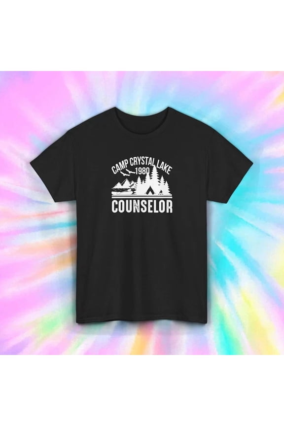 Camp Crystal Lake Counselor T-Shirt Horror Movie Camping Tee Unisex S-5XL Hot Trending Shirt, Vintage Birthday Gift