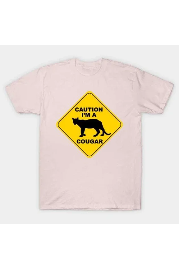 DOPASHIRT Caution i'm a cougar T-Shirt Unisex S-5XL Hot Trending Shirt, Vintage Birthday Gift