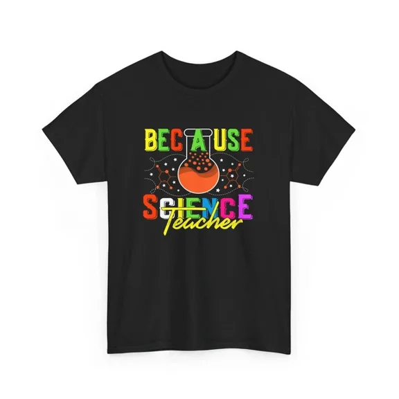 DOPASHIRT Chemistry Molecule T-Shirt Cool Science Beaker Formula Graphic Tee Unisex S-5XL Hot Trending Shirt, Vintage Birthday Gift