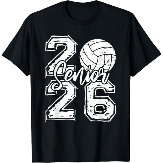 DOPASHIRT Class Of 2026 Volleyball Senior 2026 Back To School Funny T-Shirt Unisex S-5XL Hot Trending Shirt, Vintage Birthday Gift