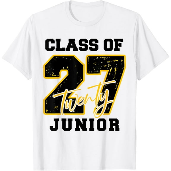 DOPASHIRT Class Of 2027 Junior High School Back To School 11Th Grade T-Shirt Unisex S-5XL Hot Trending Shirt, Vintage Birthday Gift