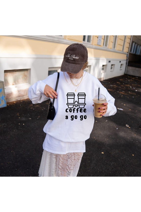 Coffee A Go Go Shirt, Minimalist Coffee Culture Shirt, Coffee Lover Gift, Weekend Vibes Outfit, Trendy Brunch Apparel, Undercaffeinated Unisex S-5XL Hot Trending Shirt