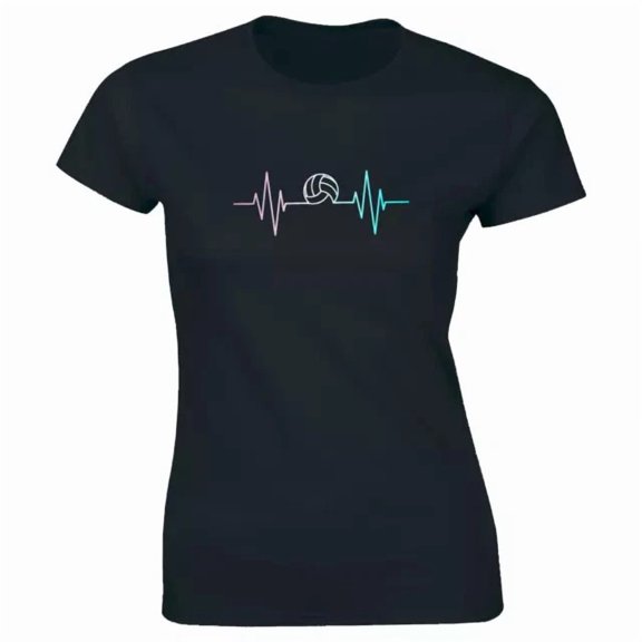 DOPASHIRT Colorful Volleyball Heartbeat Cute Sports Shirt Unisex S-5XL Hot Trending Shirt, Vintage Birthday Gift