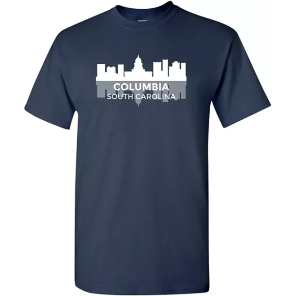 DOPASHIRT Columbia South Carolina Skyline - Classic City Sports Team T Shirt Unisex S-5XL Hot Trending Shirt, Vintage Birthday Gift