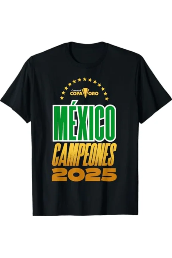 DOPASHIRT Concacaf 2025 Mexico Gold Cup Champions T-Shirt Unisex S-5XL Hot Trending Shirt, Vintage Birthday Gift