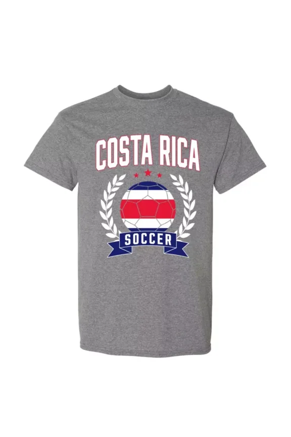 DOPASHIRT Costa Rica Soccer Laurel - World Football Cup T Shirt Unisex S-5XL Hot Trending Shirt, Vintage Birthday Gift