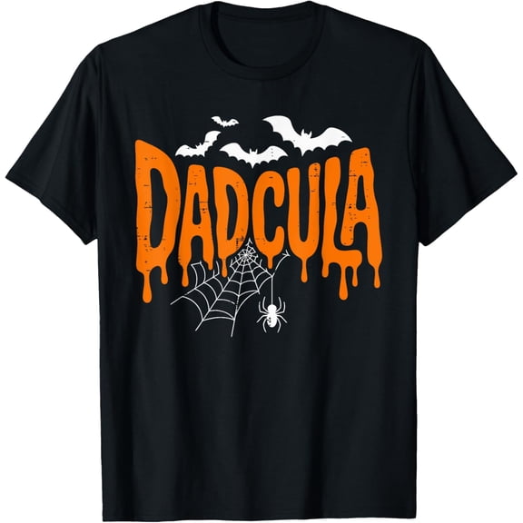DOPASHIRT Dadcula Funny Hal.Low.Een Dad Spider Bat For Dad Men T-Shirt Unisex S-5XL Hot Trending Shirt, Vintage Birthday Gift