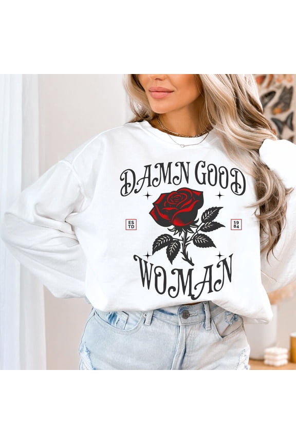 Damn Good Women Shirt, Retro Rebel Women Empowerment Shirt, Y2K Rose Feminist Gift, Made To Endure, No Rest For The Women, Boho Untamed Unisex S-5XL Hot Trending Shirt