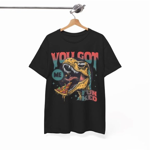 DOPASHIRT Dinosaur T-Shirt, You Got Me Funked Tee, T-Rex Jurassic Lover Shirt Unisex S-5XL Hot Trending Shirt, Vintage Birthday Gift