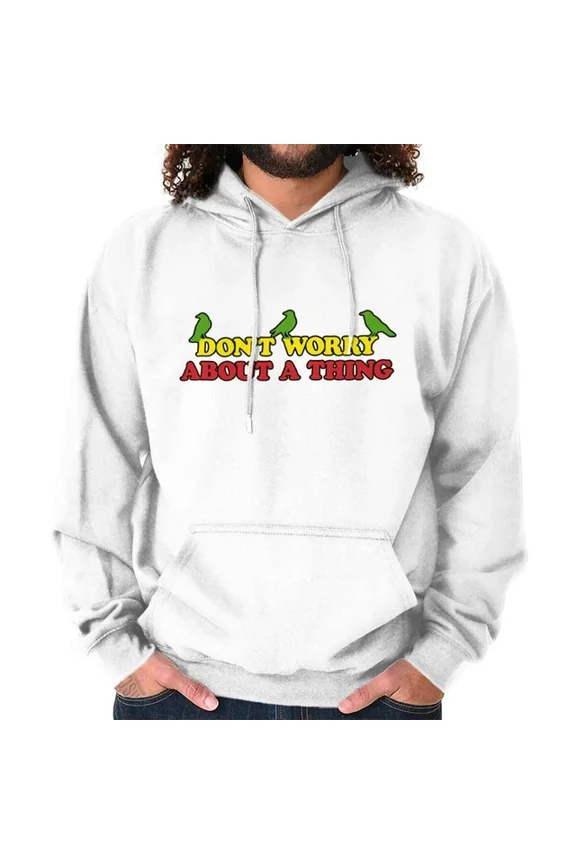 Dont Worry About A Thing Three Little Birds Hoodie Outdoor Hoodie, Trendy Hoodie, Birthday Gift