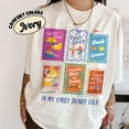 thumbnail image 1 of DOPASHIRT Emily Henry Book Stamps Shirt, Book Girl T Shirt, Happy Place Book Lover, Gift For Romance Reader Unisex S-5XL Hot Trending Shirt, Vintage Birthday Gift, 1 of 3
