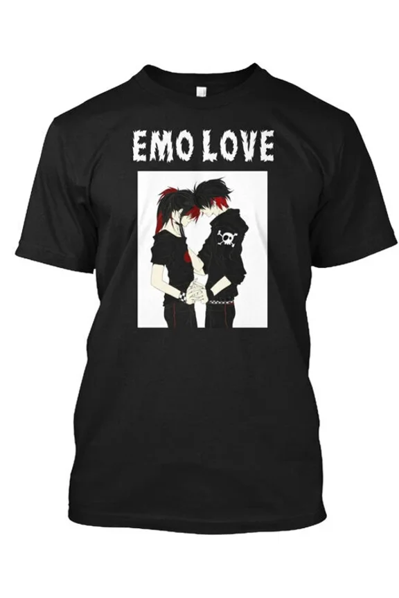 Emo Love T-Shirt Made In The Usa Unisex S-5XL Hot Trending Shirt, Vintage Birthday Gift