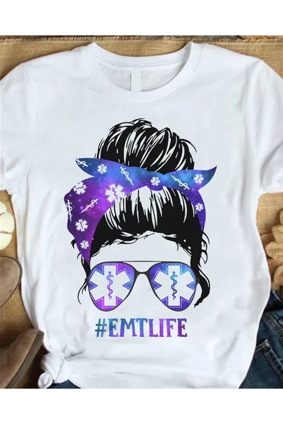 Emt Life Emergency Medical Technician Life Women Face Unisex S-5XL Hot Trending Shirt, Vintage Birthday Gift