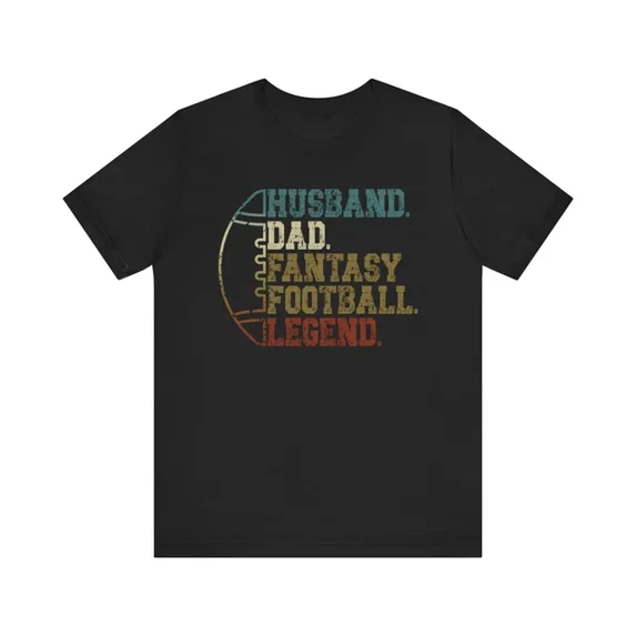 DOPASHIRT Fantasy Football Legend Tee, Husband Dad Shirt, Football T-Shirt, Sports Unisex S-5XL Hot Trending Shirt, Vintage Birthday Gift