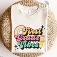thumbnail image 1 of DOPASHIRT First Grade Shirt, Retro First Grade Teacher Shirt, First Grade Vibes Shirt, First Grade Squad, Hello First Grade Gift For 1St Grade Teacher Unisex S-5XL Hot Trending Shirt, 1 of 3
