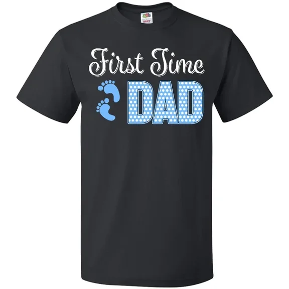 DOPASHIRT First Time Dad White T-Shirt Family 1St Timers Father Daddy Papa Child Unisex S-5XL Hot Trending Shirt, Vintage Birthday Gift