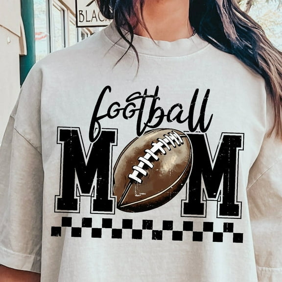 DOPASHIRT Football Mom Shirt, Football Football Mama Shirt Print, Diy Craft Printing, Proud Football Mom Unisex S-5XL Hot Trending Shirt, Vintage Birthday Gift