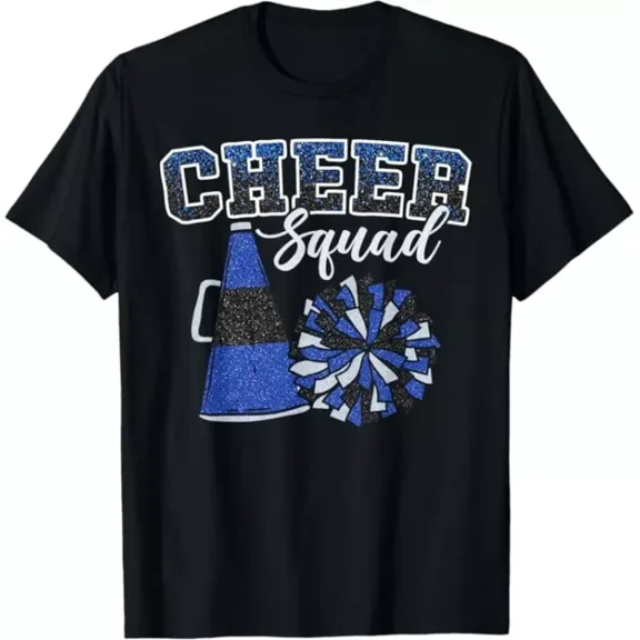 DOPASHIRT Funny Cheerleader Cheer Squad Cheerleading Blue Women Girl T-Shirt Unisex S-5XL Hot Trending Shirt, Vintage Birthday Gift