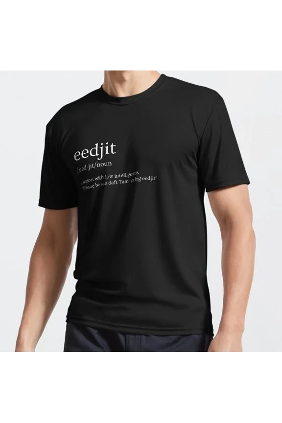 DOPASHIRT Funny Scottish Dictionary Eedjit Funny T-Shirt Unisex S-5XL Hot Trending Shirt, Vintage Birthday Gift