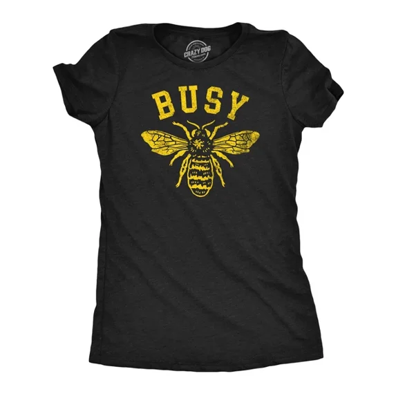 DOPASHIRT Funny T Shirts Busy Bee Bumble Bee Grpahic Tee Unisex S-5XL Hot Trending Shirt, Vintage Birthday Gift