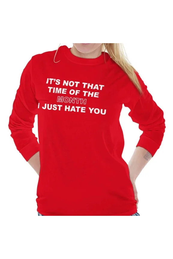 Funny That Time Of The Month Gift Sweatshirt Trendy Sweatshirt, Birthday Gift