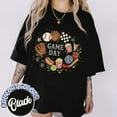 thumbnail image 1 of DOPASHIRT Game Day Shirt, Fun Baseball Mom Shirt, Sports Apparel, Perfect For Game Day Gatherings And Gifts, Unique Sports Mom Shirt Unisex S-5XL Hot Trending Shirt, Vintage Birthday Gift, 1 of 3