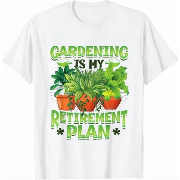 DOPASHIRT Gardening Is My Retirement Plan Retirement Garden T-Shirt Unisex S-5XL Hot Trending Shirt, Vintage Birthday Gift