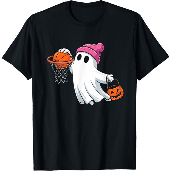 DOPASHIRT Ghost Playing Basketball Hal.Low.Een T-Shirt Unisex S-5XL Hot Trending Shirt, Vintage Birthday Gift