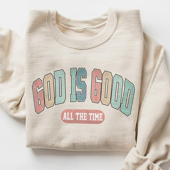 DOPASHIRT God is Good Shirt, Christian Crewneck, Christian Gifts, God is Good Crewneck, Christian Shirt, Bible Verse, Jesus Lover Unisex S-5XL Hot Trending Shirt, Vintage Birthday Gift