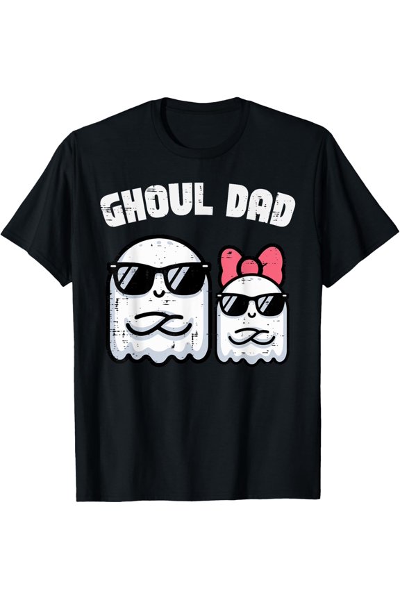 Hal.Low.Een Ghosts Ghoul Dad Daddy Papa Father Men T-Shirt Unisex S-5XL Hot Trending Shirt, Vintage Birthday Gift
