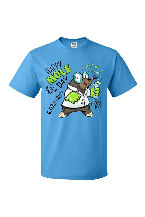 DOPASHIRT Happy Mole Day- Chemistry Mole T-Shirt Pop Culture Cute Avogadros 6 23 Unisex S-5XL Hot Trending Shirt, Vintage Birthday Gift