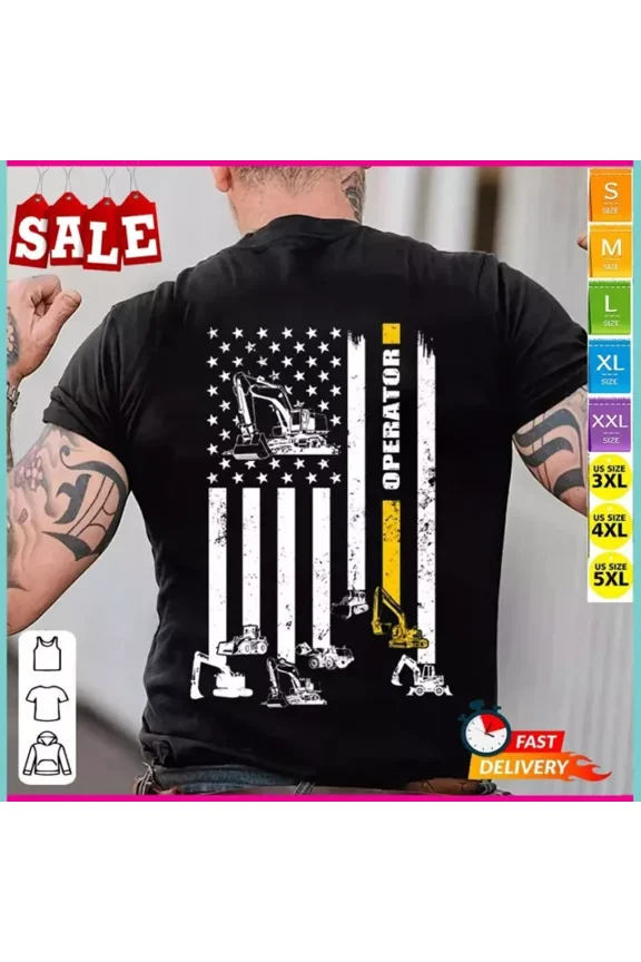 DOPASHIRT Heavy Equipment Operator Shirt , Heavy Equipment Operator Shirt, Heavy Equipment Unisex S-5XL Hot Trending Shirt, Vintage Birthday Gift