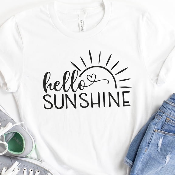 DOPASHIRT Hello Sunshine Shirt, Hello Sunshine T-Shirt, Summer Tee, Happy Summer Shirt, Beach Shirt For Women, Girls Trip T-Shirt, Vacation Shirt Unisex S-5XL Hot Trending Shirt