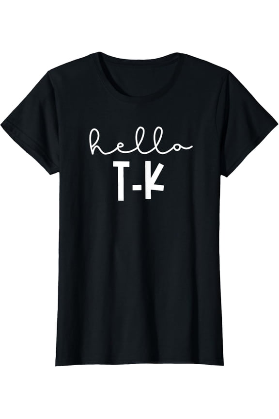 DOPASHIRT Hello Tk Teacher First Day Of Transitional Kindergarten T-Shirt Unisex S-5XL Hot Trending Shirt, Vintage Birthday Gift