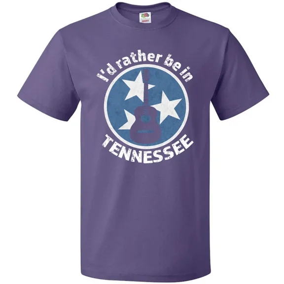 DOPASHIRT I'D Rather Be In Tennessee T-Shirt State Knoxville Nashville Travel Unisex S-5XL Hot Trending Shirt, Vintage Birthday Gift