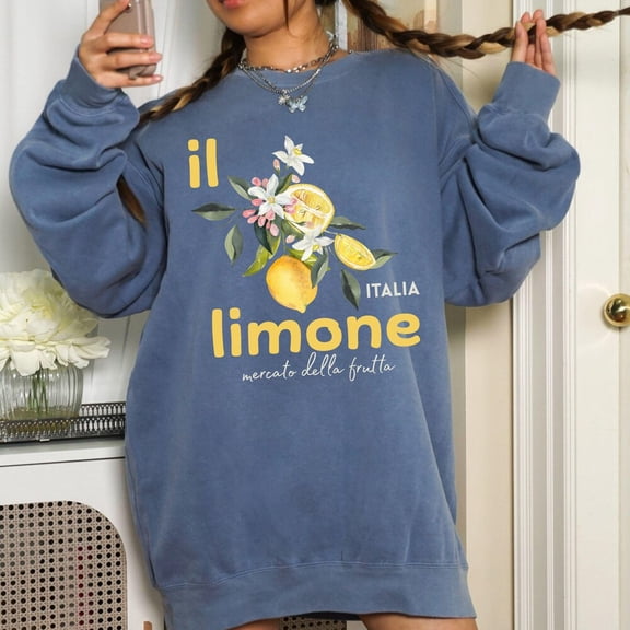 DOPASHIRT Il Limone Shirt, Italian Fruit Market Shirt, Citrus Shirt, Trendy Summer Vacation Apparel, Travel To Italy Clothing, Il Mercato Shirt Unisex S-5XL Hot Trending Shirt, Vintage Birthday Gift