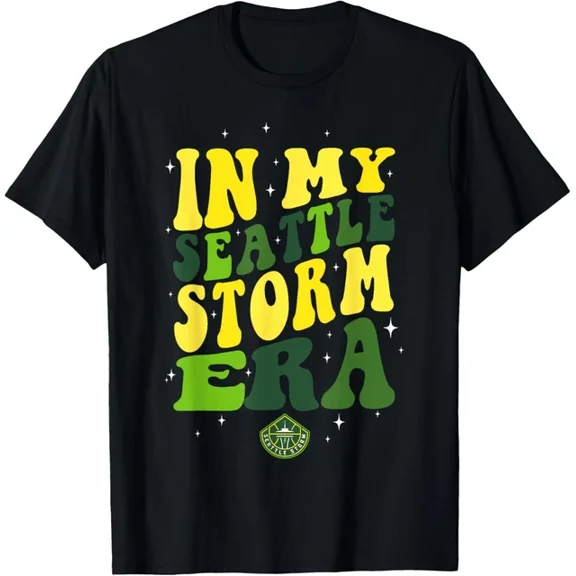 DOPASHIRT In My Seattle Storm Era Retro Wave Logo T-Shirt Unisex S-5XL Hot Trending Shirt, Vintage Birthday Gift