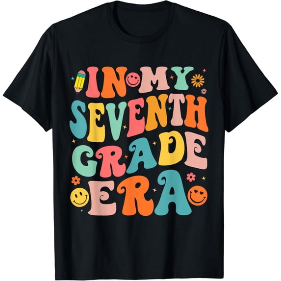 DOPASHIRT In My Seventh Grade Era 7Th Grade Teacher Back To School T-Shirt Unisex S-5XL Hot Trending Shirt, Vintage Birthday Gift