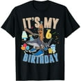 thumbnail image 1 of DOPASHIRT It'S My 6Th Birthday Tung Tung Tung Sahur Tralalero Tralala T-Shirt Unisex S-5XL Hot Trending Shirt, Vintage Birthday Gift, 1 of 3