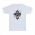 thumbnail image 1 of DOPASHIRT Jesus Saves Cross Christian Christianity Vintage Men's Cotton T-Shirt Unisex S-5XL Hot Trending Shirt, Vintage Birthday Gift, 1 of 3
