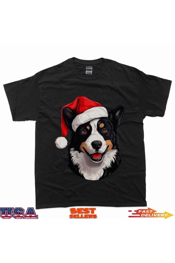 Karelian Bear Dog San.Ta Hat Chri.Stm.As Shirt Pet Dogs T-Shirt Unisex S-5XL Hot Trending Shirt, Vintage Birthday Gift