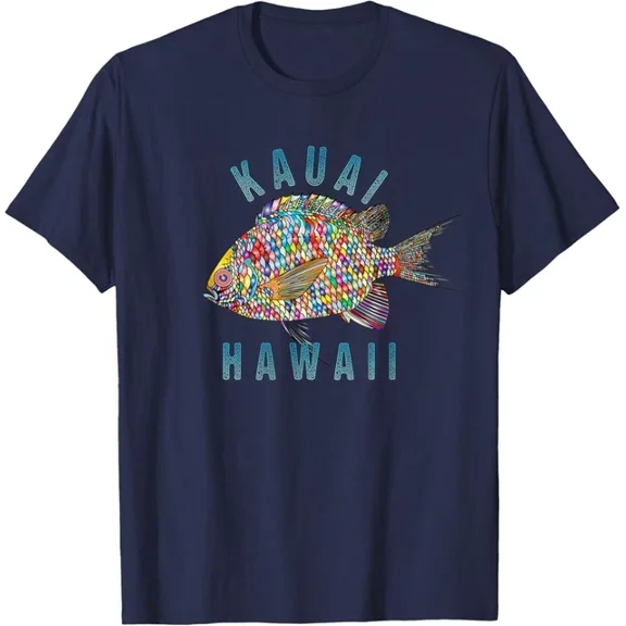 DOPASHIRT Kauai, Hawaii Beach Design / Souvenir Illustration T-Shirt Unisex S-5XL Hot Trending Shirt, Vintage Birthday Gift