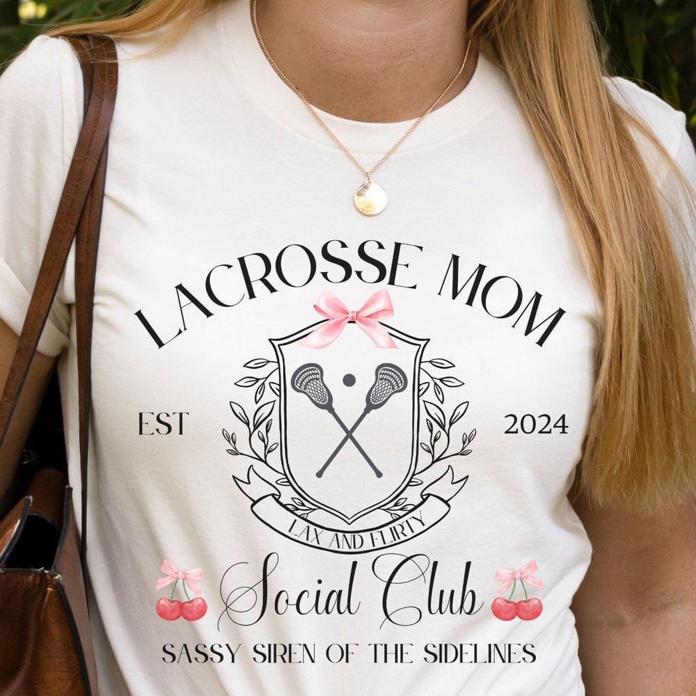 Lacrosse Mom Sweatshirt, Proud LAX Mama Sweater, Lacrosse Gift, Game Day Crewneck, Team Mom Gift, Lacrosse Fan Tee, Lax Shirt - Canada