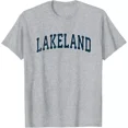 thumbnail image 1 of DOPASHIRT Lakeland Florida Fl Vintage Varsity Sports Navy Text T-Shirt Unisex S-5XL Hot Trending Shirt, Vintage Birthday Gift, 1 of 3