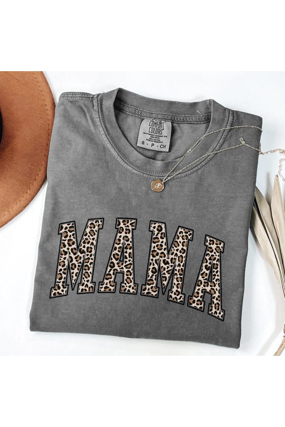 DOPASHIRT Leo.Pard Mama Shirt, Leo.Pard Print, Mom Shirt, Mom Life Shirt, Mothers Day Gift, New Mom Shirt, Gift For Her Unisex S-5XL Hot Trending Shirt