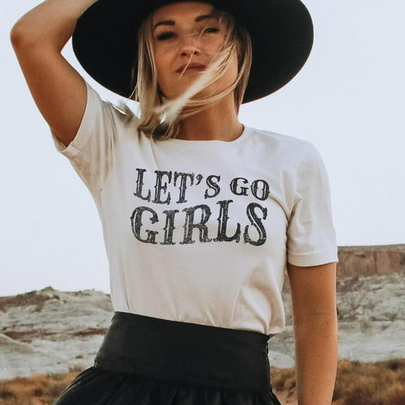 DOPASHIRT Lets Go Girls Shirt, Country Girl Shirt, Southern Girl Shirt, Girls Weekend Shirts, Girls Trip 2025, Nashville Shirts, Cute Trendy T Shirt Unisex S-5XL Hot Trending Shirt