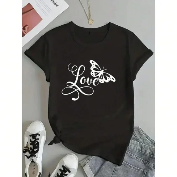 DOPASHIRT Letter Printed T-Shirt, Round Neck Regular Printed T-Shirt, Clothing Unisex S-5XL Hot Trending Shirt, Vintage Birthday Gift