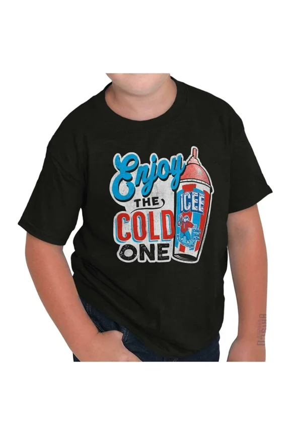 DOPASHIRT Licensed Enjoy The Cold One Icee Slushie Unisex Crew T Shirts Unisex S-5XL Hot Trending Shirt, Vintage Birthday Gift
