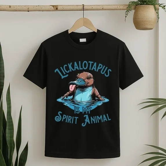 DOPASHIRT Lickalotapus Is My Spirit Animal Funny Lickalotapus T-Shirt Unisex S-5XL Hot Trending Shirt, Vintage Birthday Gift